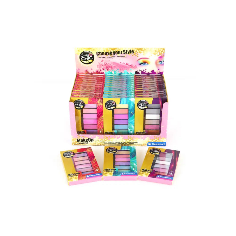 Clementoni Crazy Chic Make Up Eyeshadows