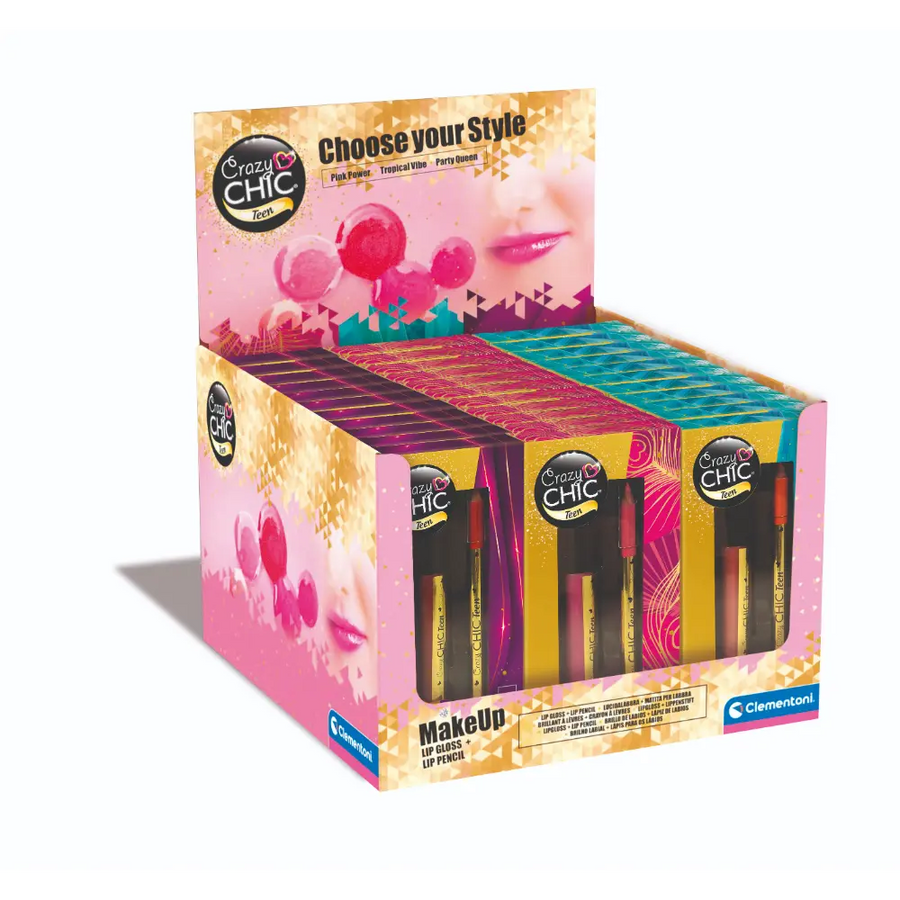 Clementoni Crazy Chic Lipgloss & Lipliner