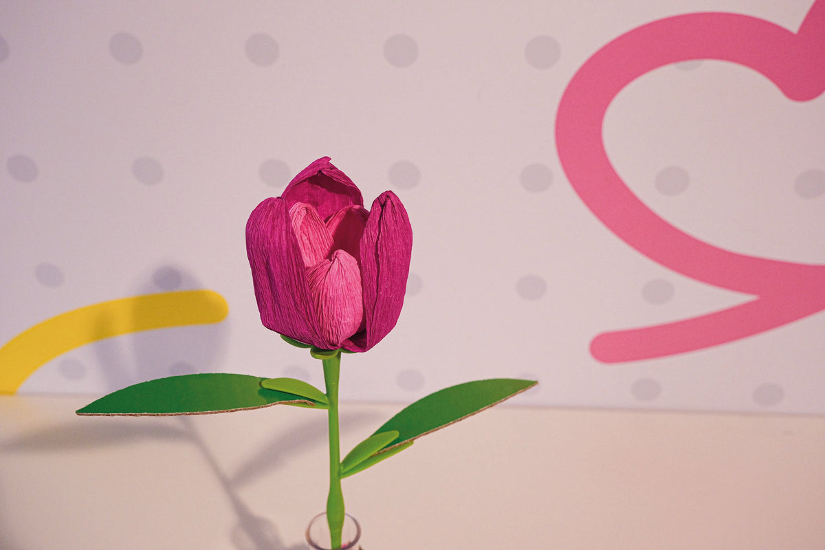 Clementoni Idea Tulipano Small Flowers Creative DIY Flower Kit