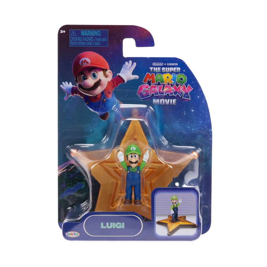 The Super Mario Galaxy Movie 4cm Mini Basic Action Figure Set Assortment