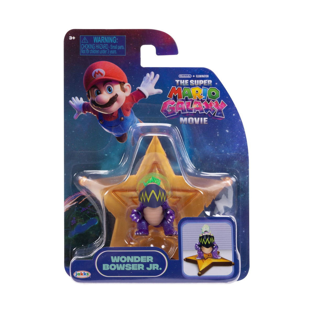 The Super Mario Galaxy Movie 4cm Mini Basic Action Figure Set Assortment