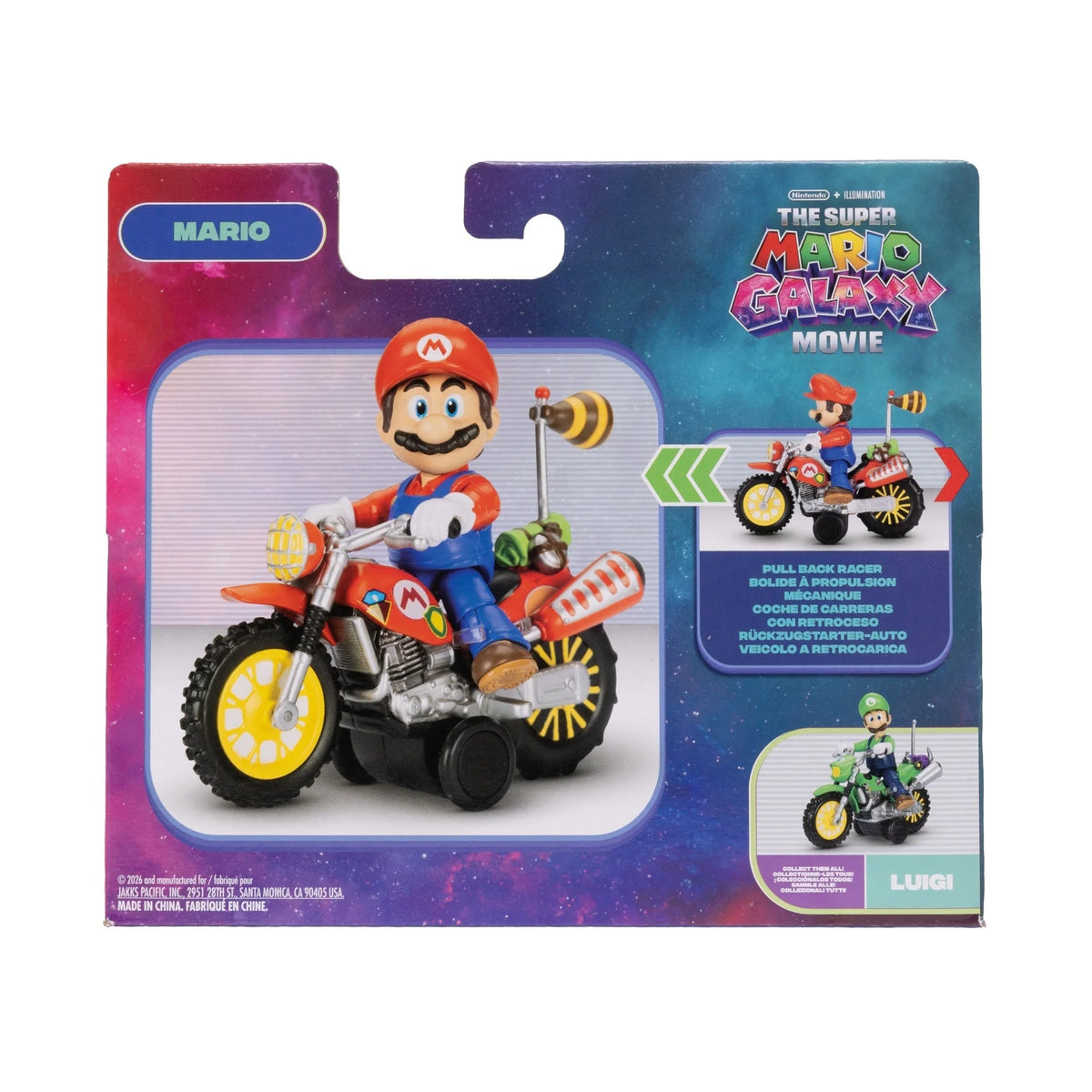 The Super Mario Galaxy Movie Motorbike Playset Assortment