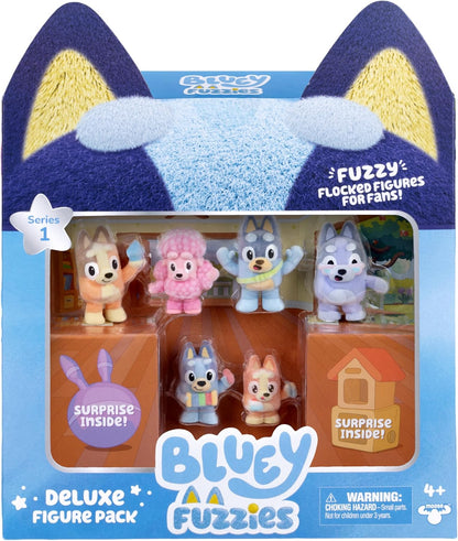 Bluey S14 Fuzzies Deluxe Figure Pack