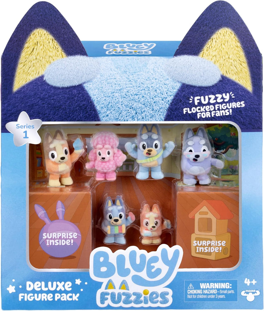 Bluey S14 Fuzzies Deluxe Figure Pack