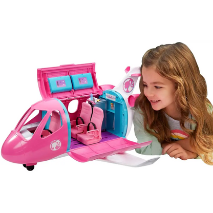 Barbie Dreamplane Transforming Airplane Playset with 15+ Accessories