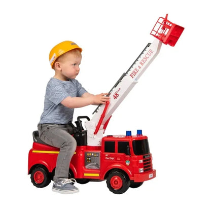 Playgo Junior Fire Fighter Ride - On