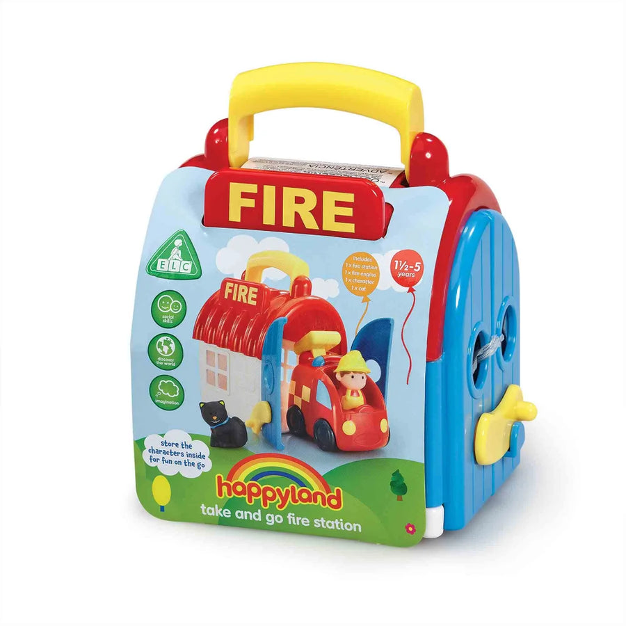 Early Learning Centre Happyland Take and Go Fire Station