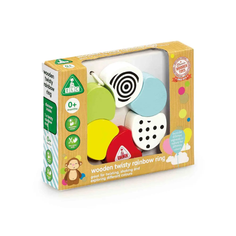 Early Learning Centre Wooden Twisty Rainbow