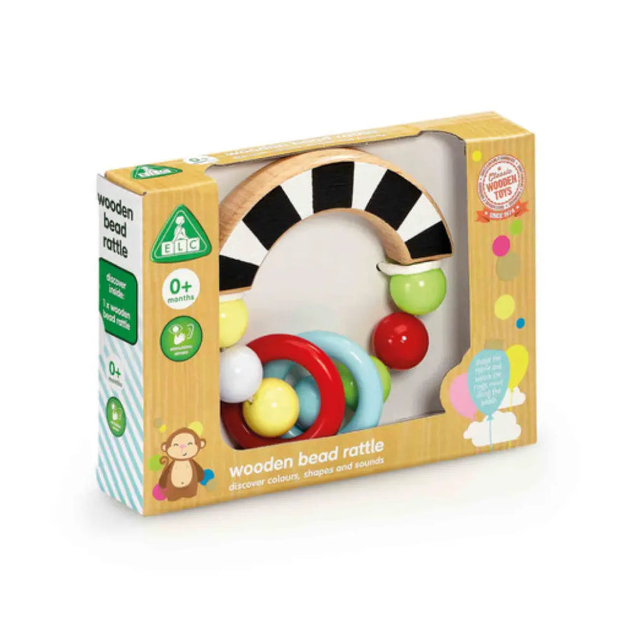 Early Learning Centre Wooden Bead Rattle