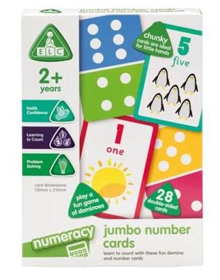 Early Learning Centre Learning Jumbo Number Cards