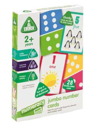 Early Learning Centre Learning Jumbo Number Cards