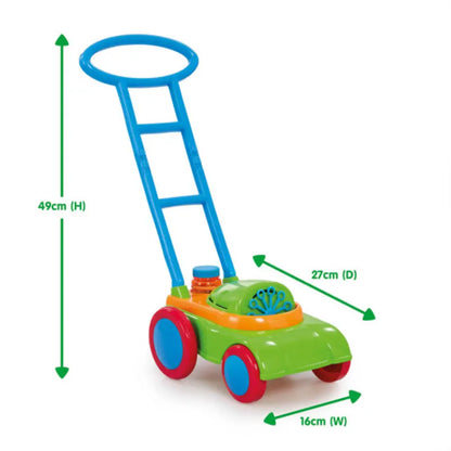 Early Learning Centre Bubbles Mower - Friction-Powered Push Along Bubble Blower
