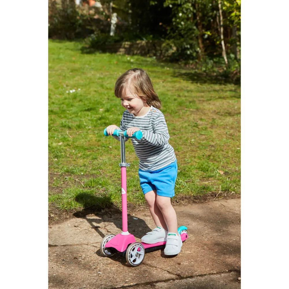 Early Learning Centre Outoor Junior Pink Zoomer Scooter 3-in-1