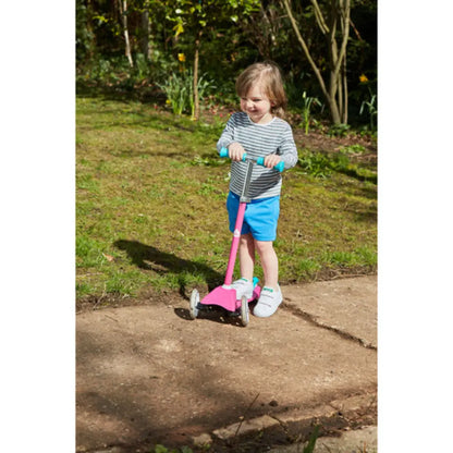 Early Learning Centre Outoor Junior Pink Zoomer Scooter 3-in-1