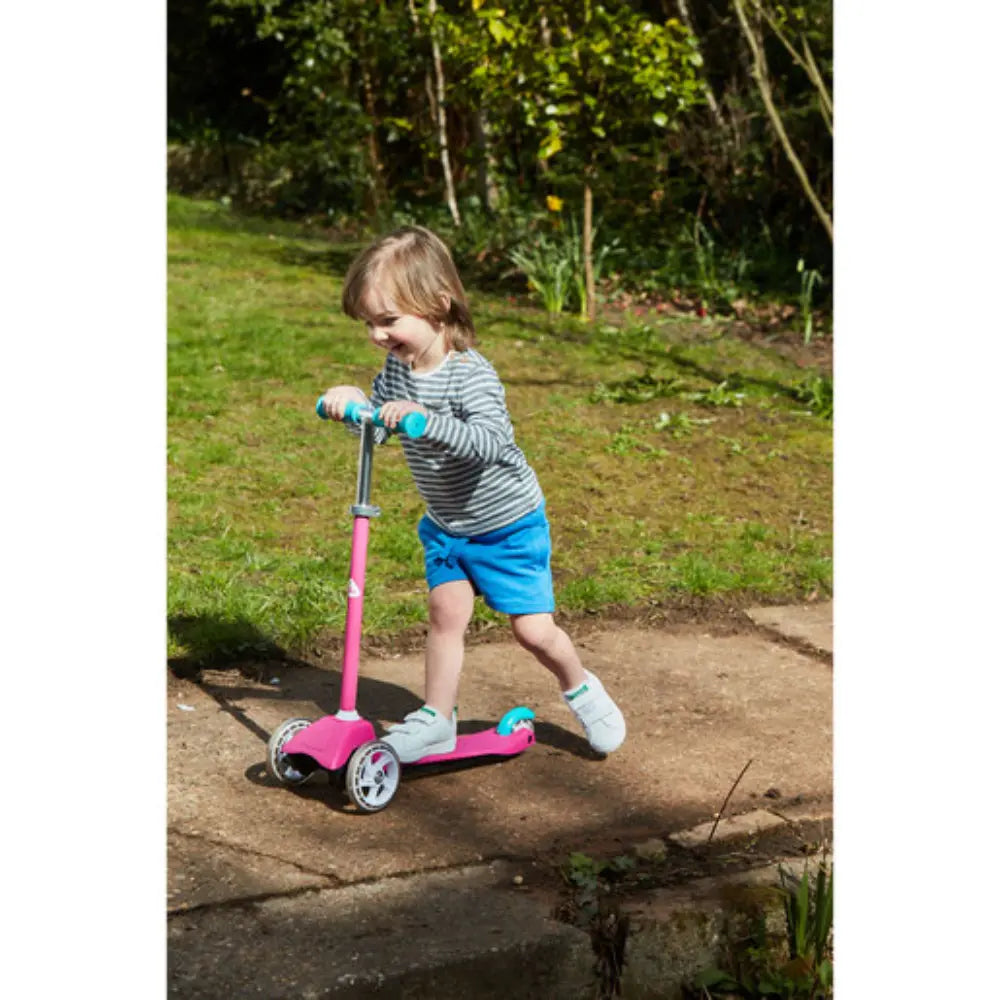 Early Learning Centre Outoor Junior Pink Zoomer Scooter 3-in-1