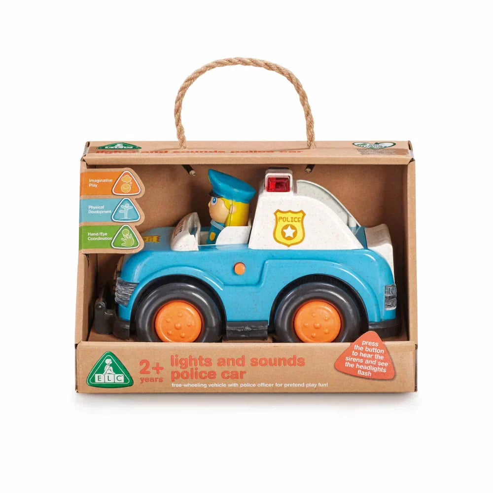 Early Learning Centre   Light & Sound Police Car Eco Battery Operated