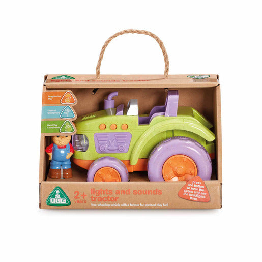 Early Learning Centre  Light And Sound Tractor Eco Battery Operated