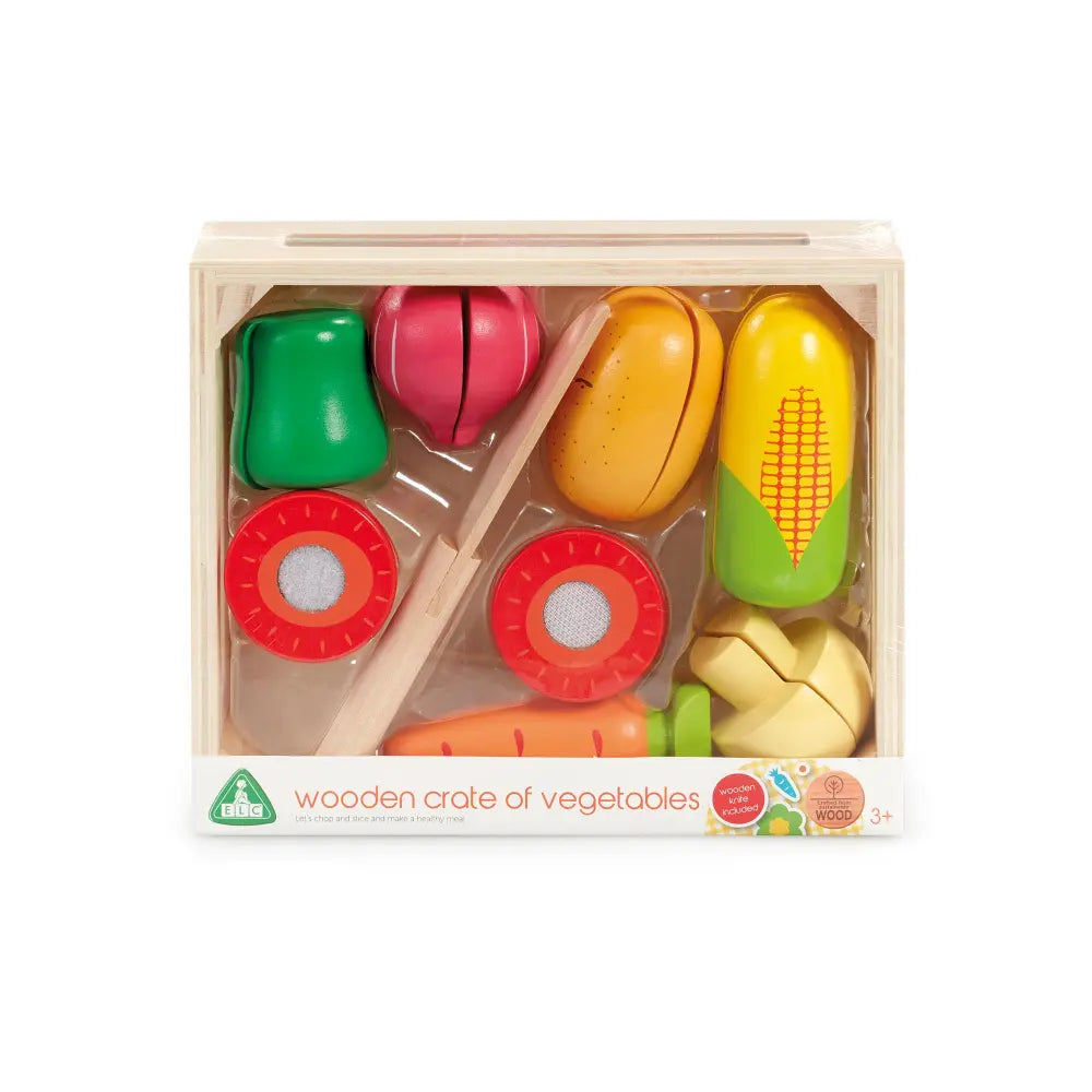Early Learning Centre Wooden Vegetable Crate
