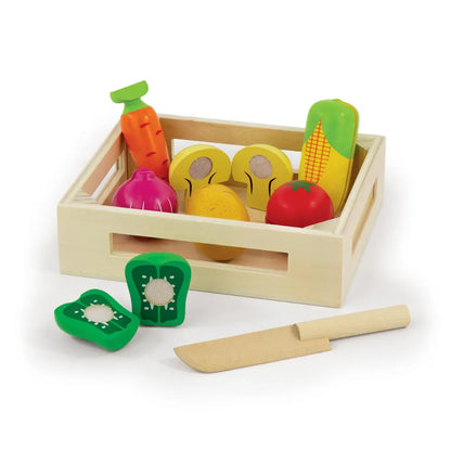 Early Learning Centre Wooden Vegetable Crate