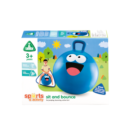 Early Learning Centre Outdoor Sit And Bounce Blue