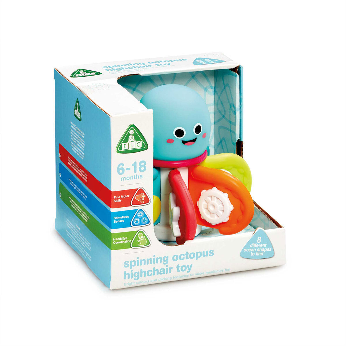 Early Learning Centre  Spinning Octopus Highchair Toy