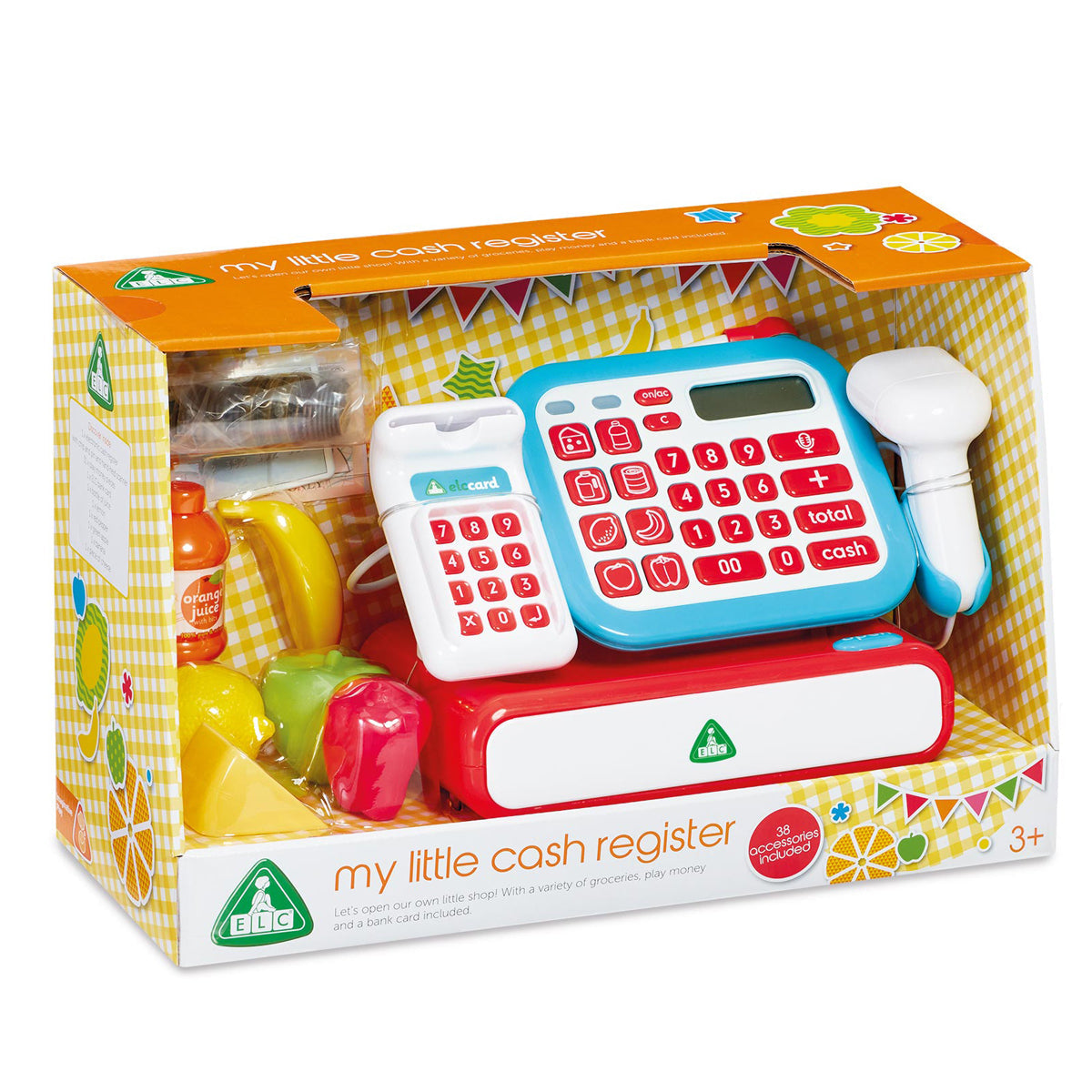 Early Learning Centre Cash Register Blue Pretend Shop Role Play Toy