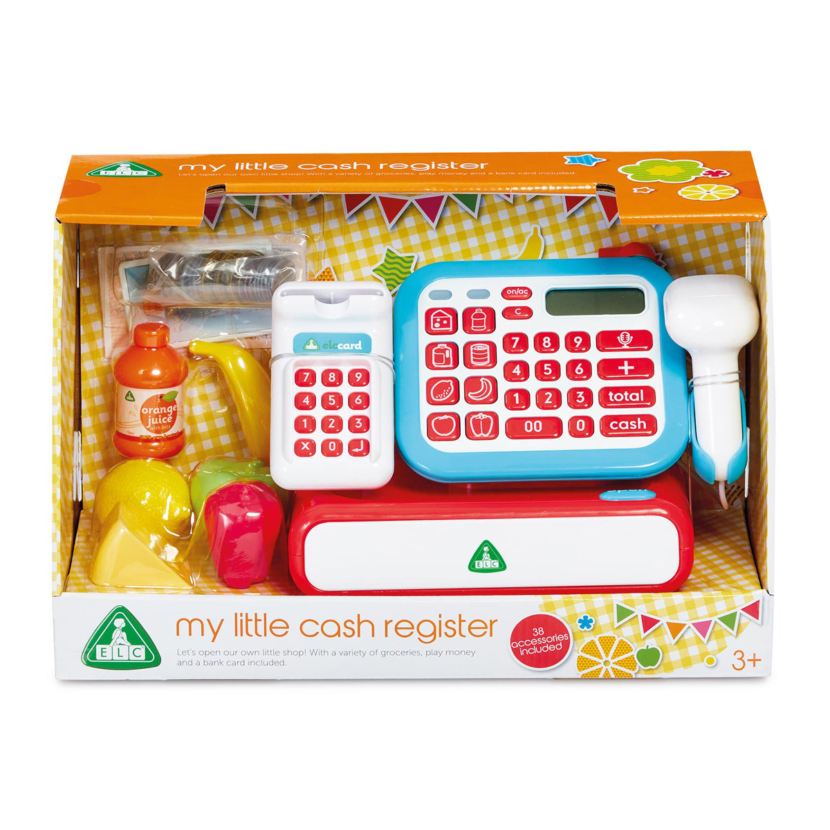 Early Learning Centre Cash Register Blue Pretend Shop Role Play Toy