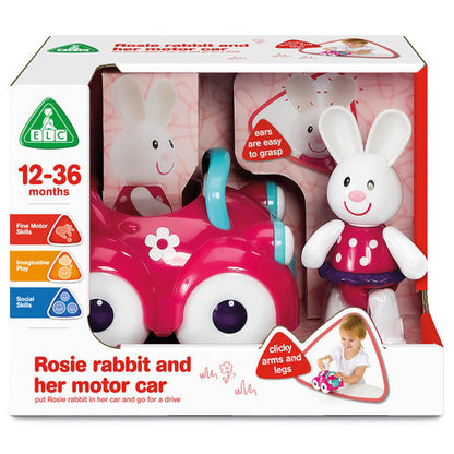 Early Learning Centre Rosie Rabbit & Her Motor Car