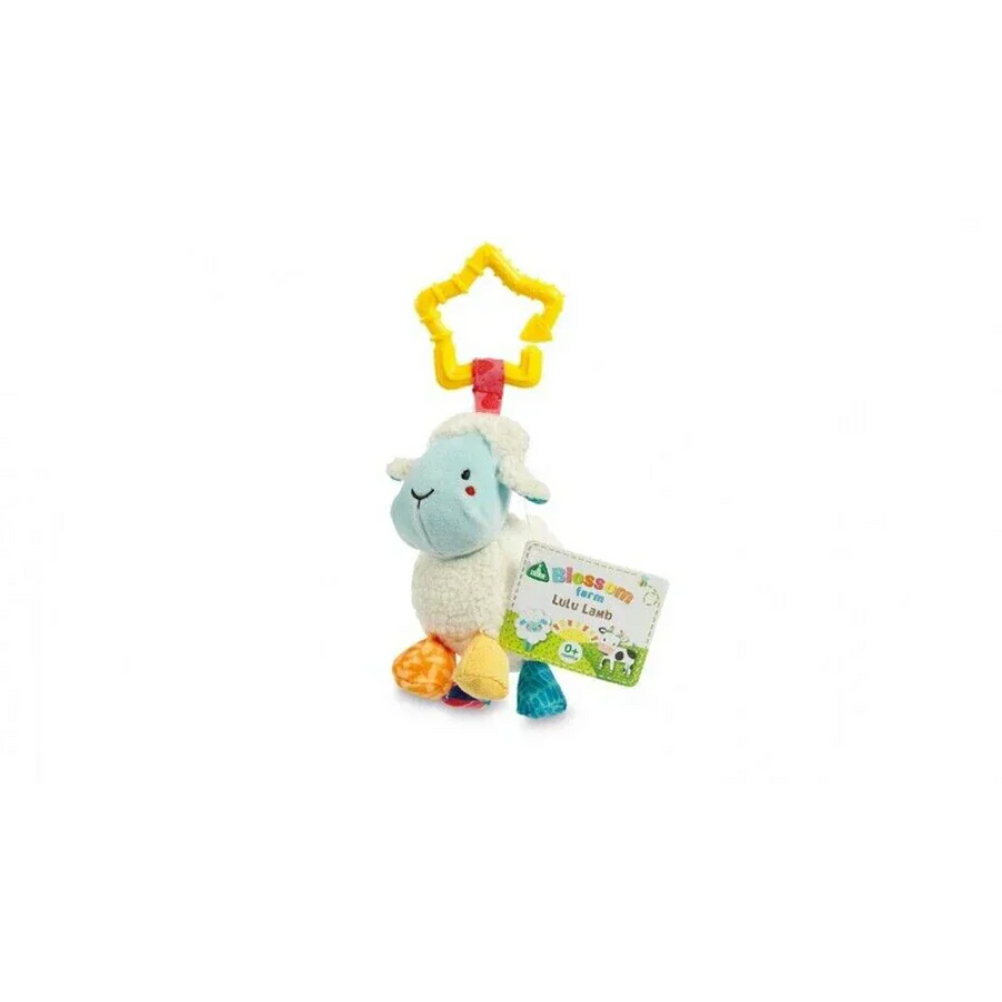 Blossom Farm Lulu Lamb  Sensory Pram Toy
