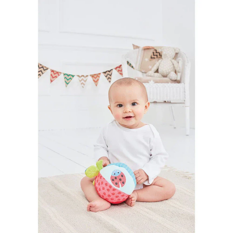 Blossom Farm Apple Chime Ball Sensory Pram Toy