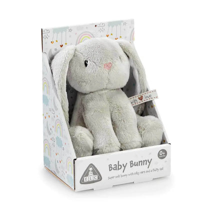 Early Learning Centre Baby Plush Mini Bunny Boxed Grey