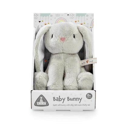 Early Learning Centre Baby Plush Mini Bunny Boxed Grey