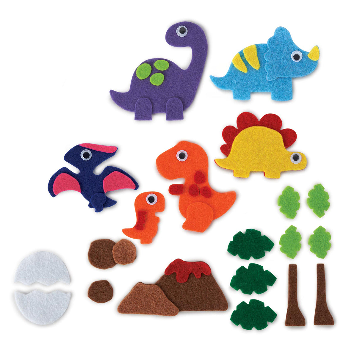 Early Learning Centre Art And Craft Make And Play Felt Dino