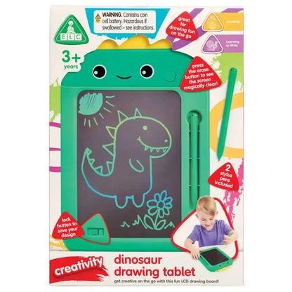Early Learning Centre LCD Drawing Board Dinosaur Battery-Operated