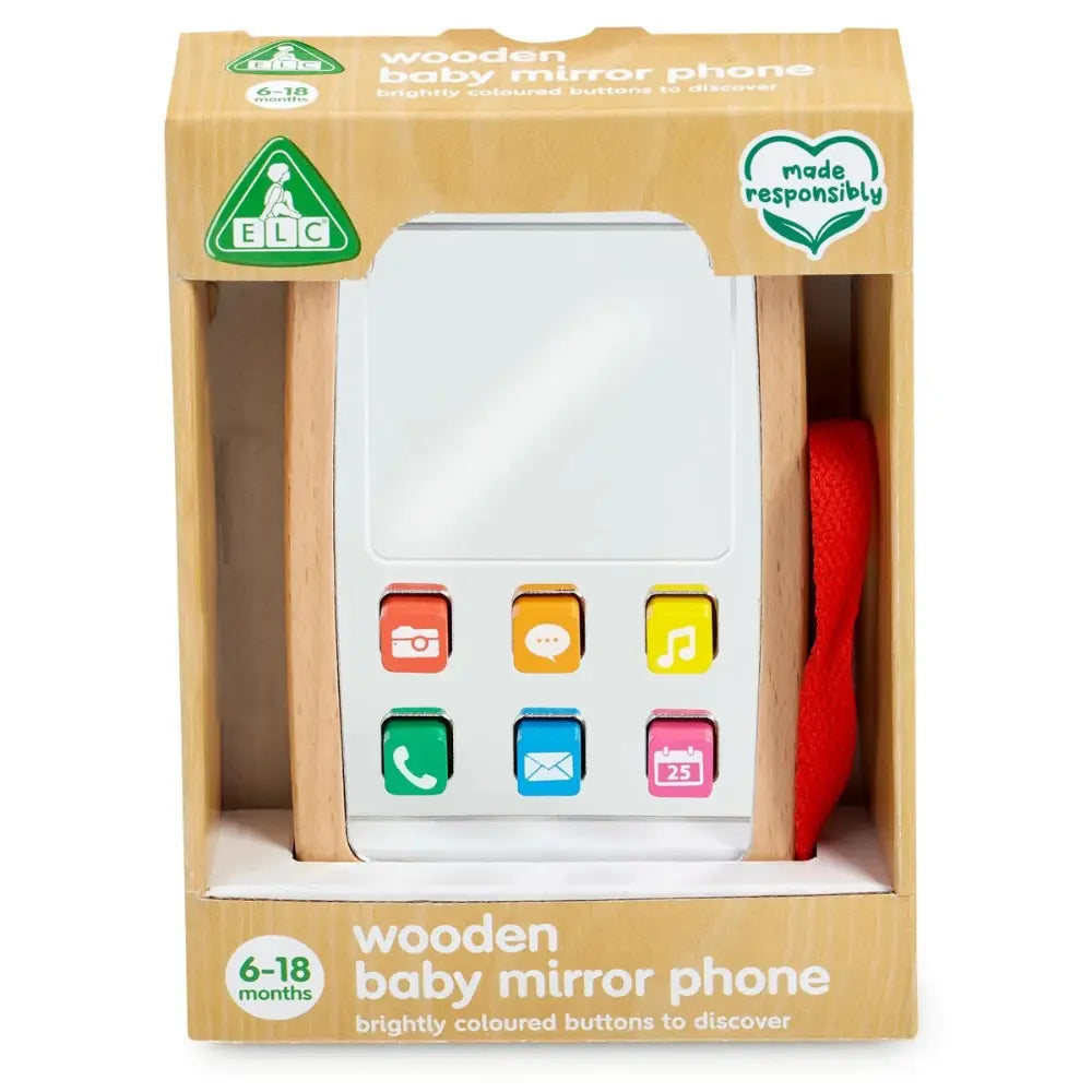 Early Learning Centre Wooden Baby Phone