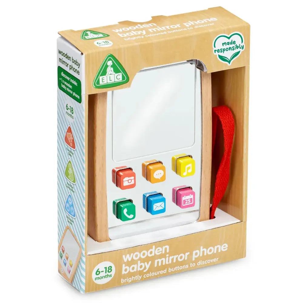Early Learning Centre Wooden Baby Phone