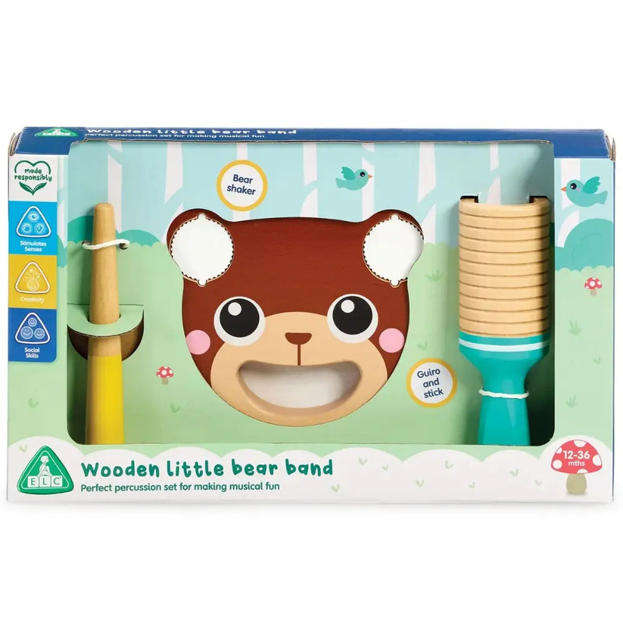 Early Learning Centre Wooden Little Bear Band