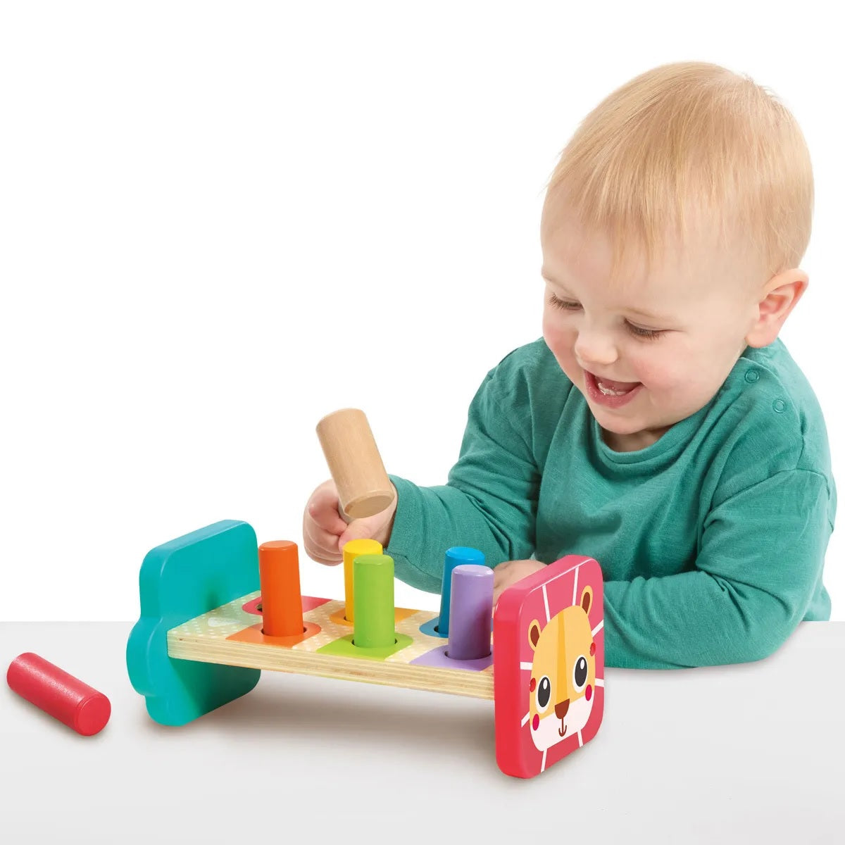 Early Learning Centre Wooden Hammer Bench