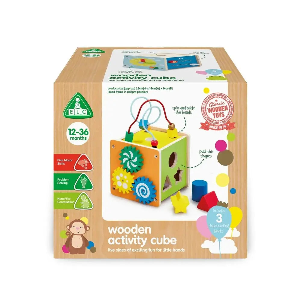 Early Learning Centre Wooden Activity Cube