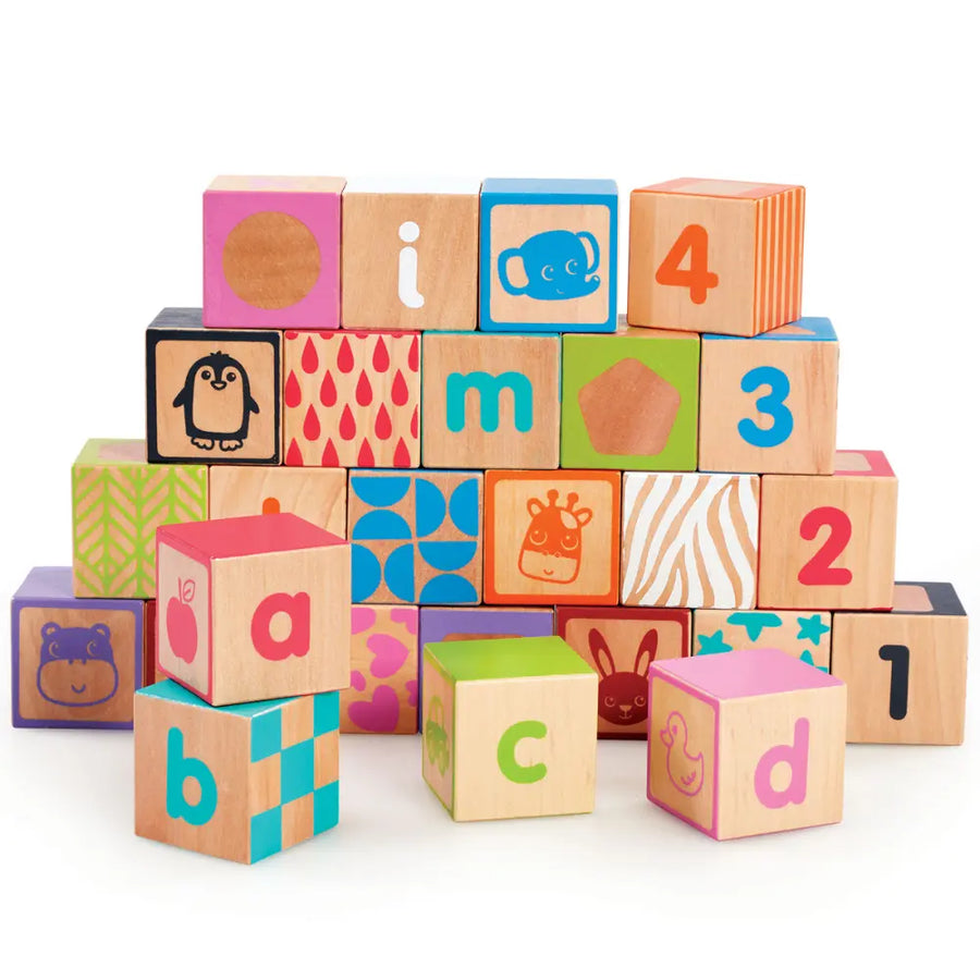 Early Learning Centre Wooden Alphabet Blocks