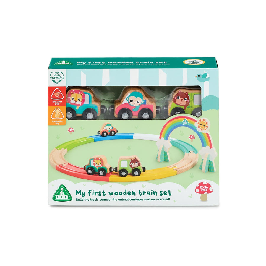 Early Learning Centre Wooden Toddler Train Set