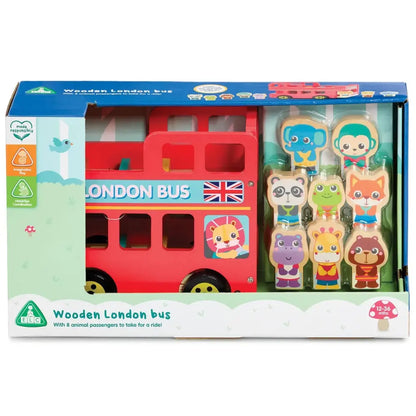 Early Learning Centre Wooden Double Decker Bus