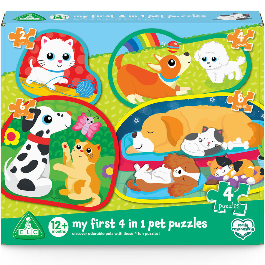 Early Learning Centre My First 4 - in - 1 Pet Puzzles