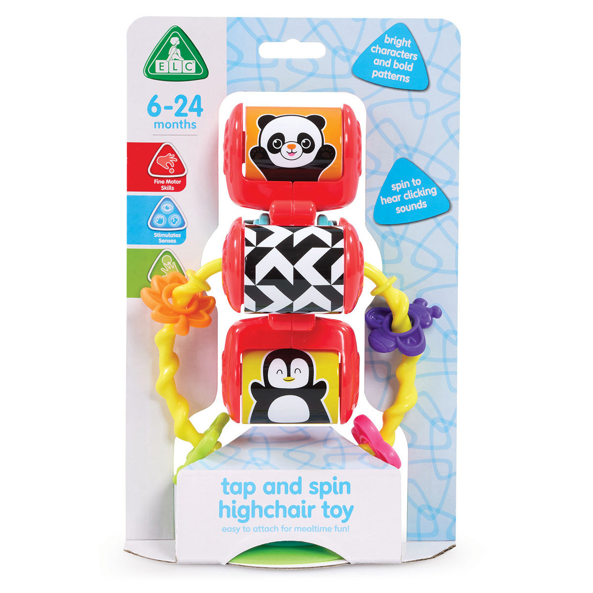 Early Learning Centre  Tap And Spin Highchair Toy