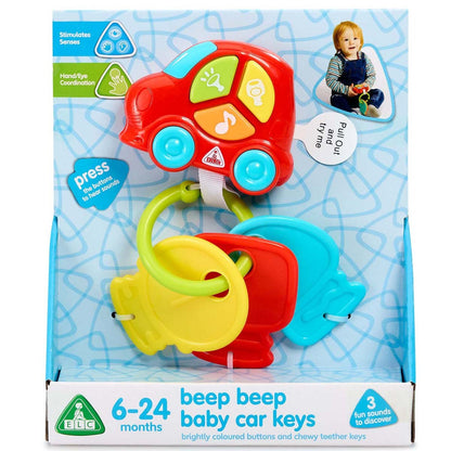 Early Learning Centre  Beep Beep Baby Car Keys Batery Operated