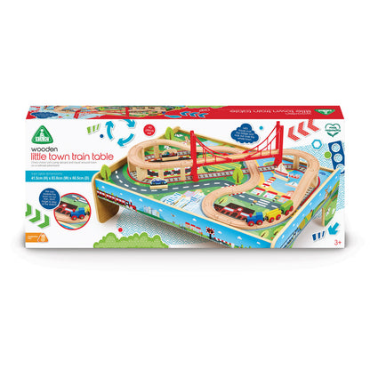Early Learning Centre Wooden Train Table Playset for Toddlers