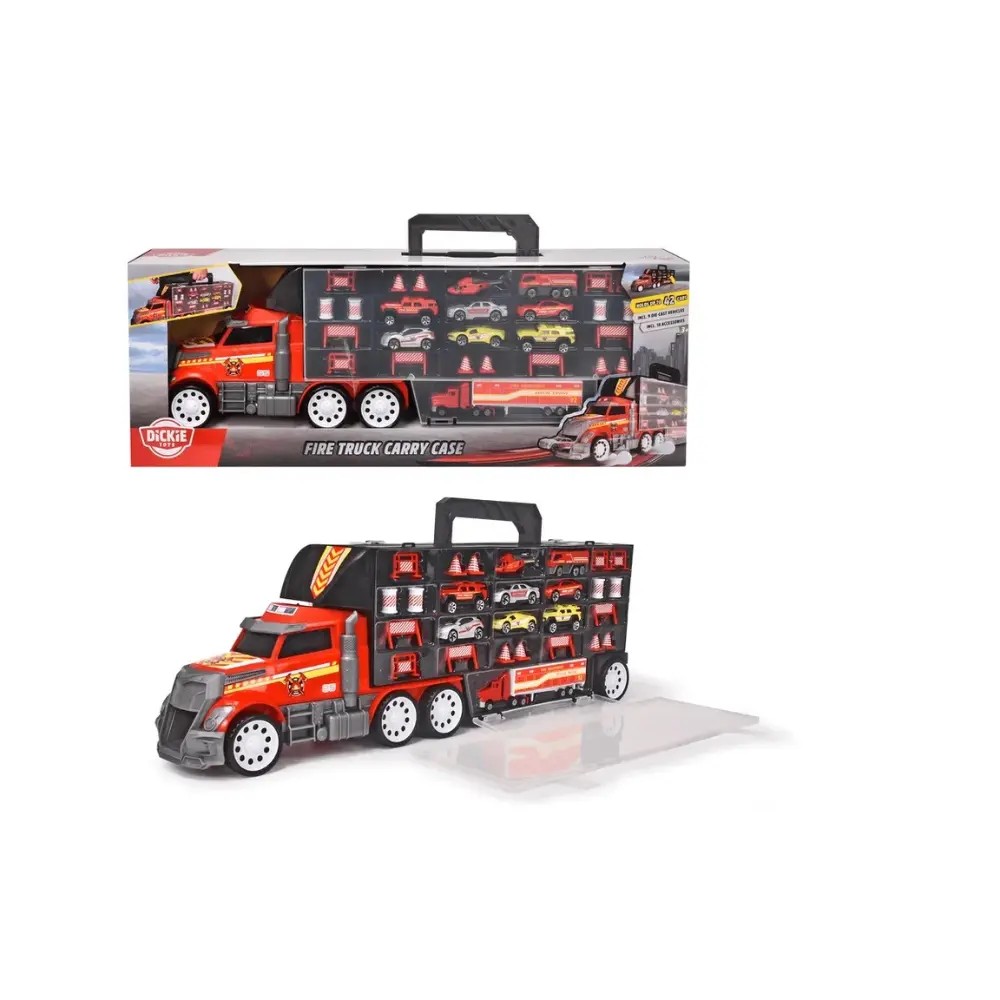 Dickie Fire Truck Carry Case