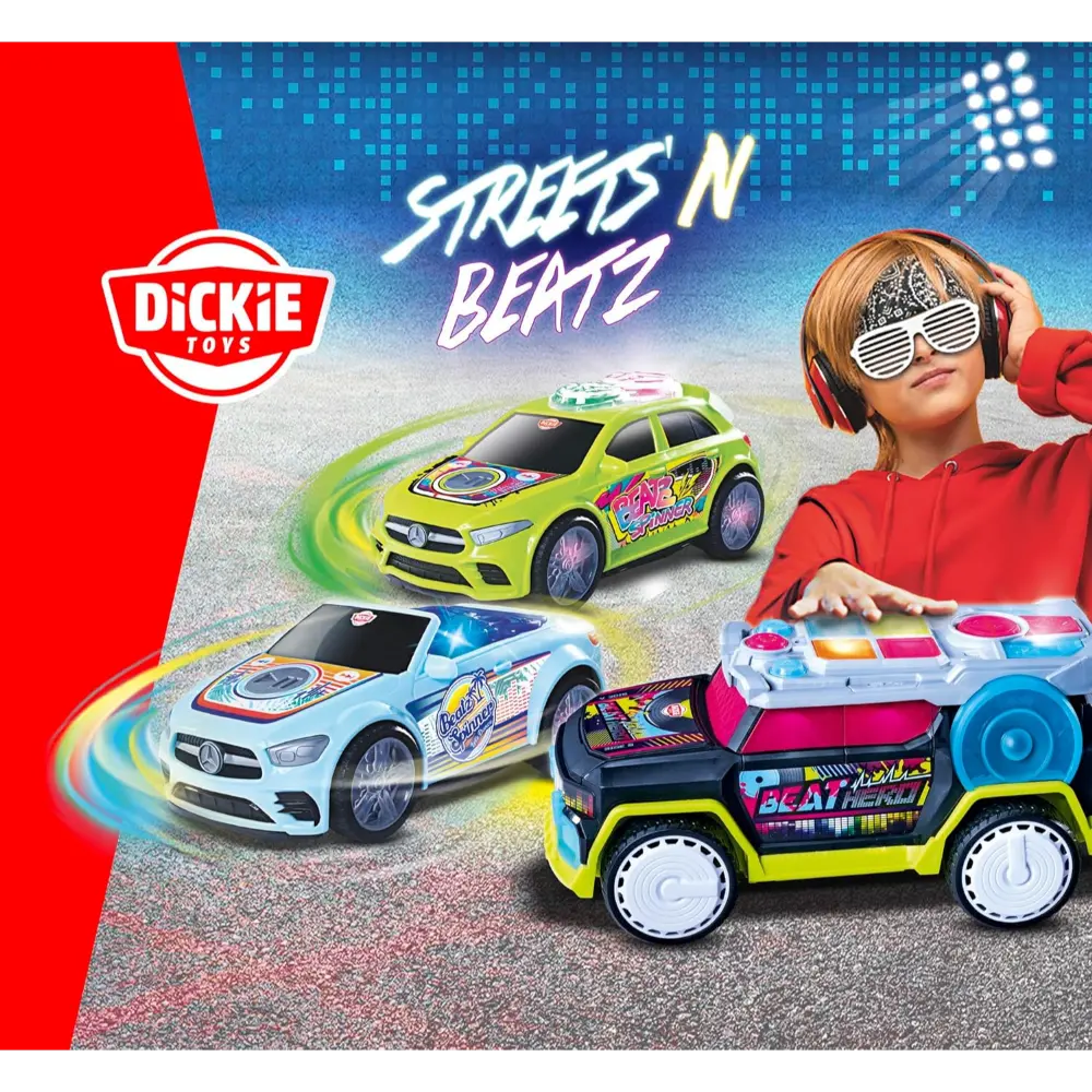 Dickie Mercedes G Class Beat Spinner Battery-Operated