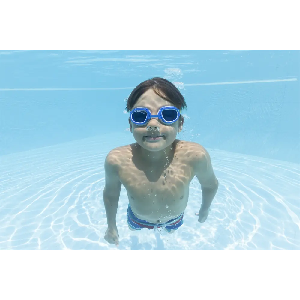 Bestway Hydroswim Lil Champ Goggles With UV Protective Coating, 100% Latex Free Assortment