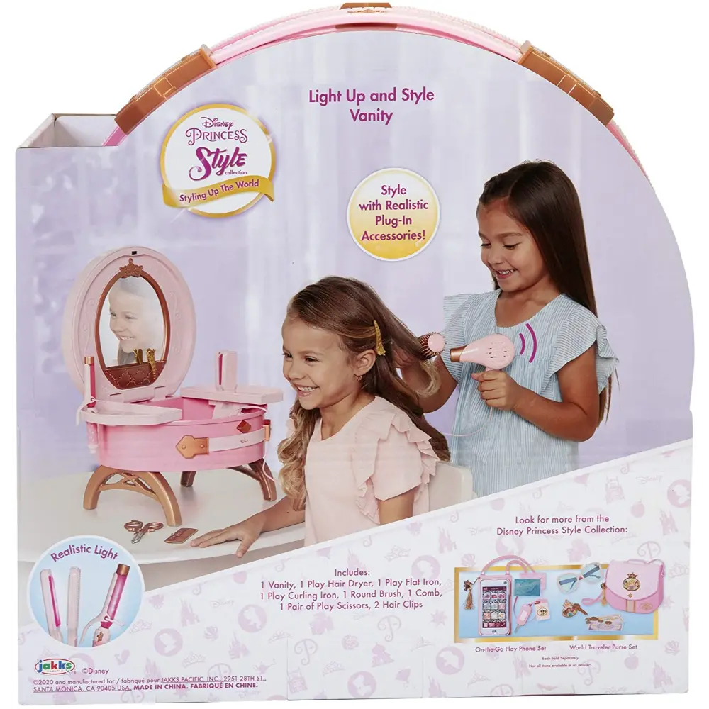 Disney Princess Style Travel Vanity Set